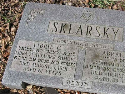 Libbie C Sklarsky on Sysoon