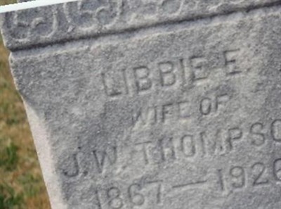 Libbie E./Chase Scrafford Thompson on Sysoon