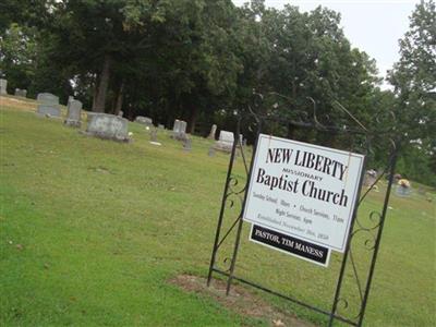 New Liberty Baptist Church Cemetery on Sysoon