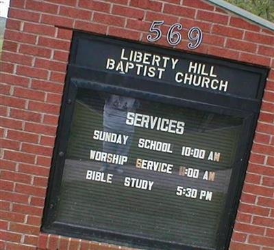 Liberty Hill Baptist Church, near Troy, NC on Sysoon