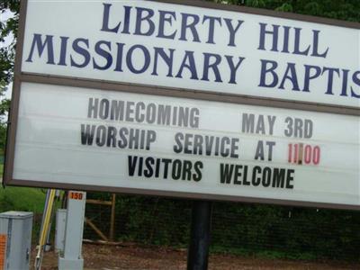 Liberty Hill Cemetery on Sysoon