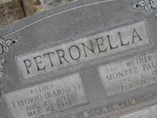 Liborio "Barney" Petronella on Sysoon