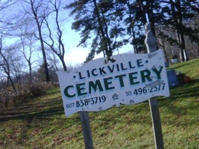 Lickville Cemetery on Sysoon