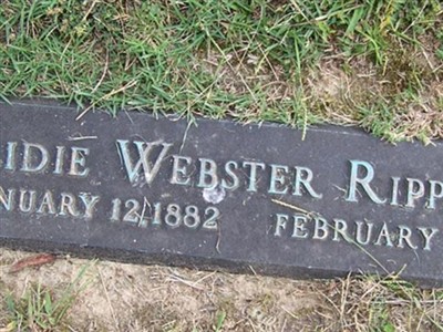 Lidie Webster Rippetoe on Sysoon