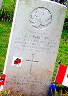Lieut Charles Edward Phillips on Sysoon