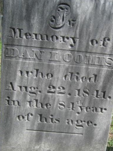 Lieut Daniel Loomis on Sysoon
