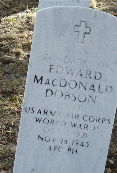 Lieut Edward MacDonald Dobson on Sysoon