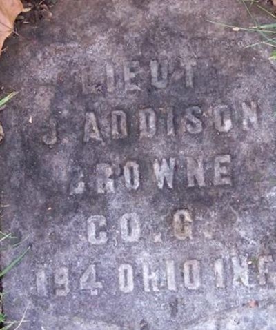 Lieut James Addison Browne on Sysoon