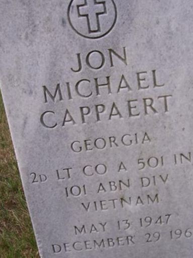 Lieut Jon Michael Cappaert on Sysoon