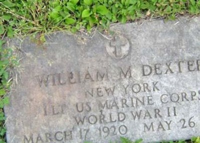Lieut William M Dexter on Sysoon