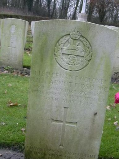 Lieutenant Colonel Kenneth Hugh Arnott on Sysoon