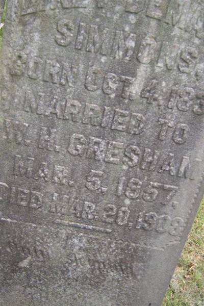 Likey Demaris Simmons Gresham on Sysoon