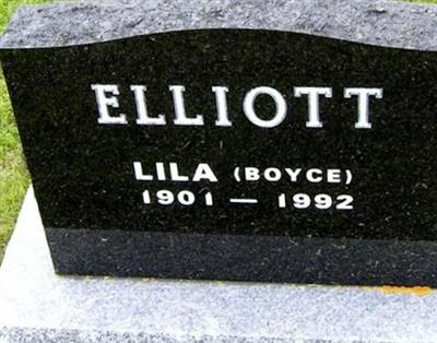 Lila Boyce Elliott on Sysoon