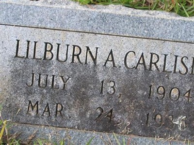 Lilburn A Carlisle on Sysoon