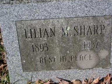 Lilian M Marter Sharp on Sysoon