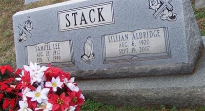 Lillian Aldridge Stack on Sysoon