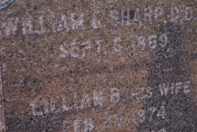 Lillian B Sharp on Sysoon