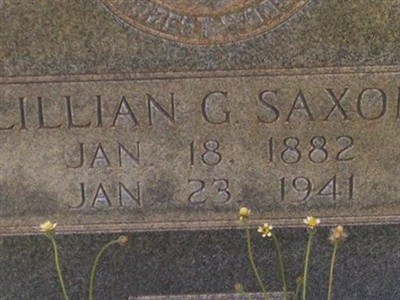 Lillian G. Saxon on Sysoon