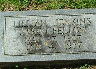 Lillian Jenkins Stringfellow on Sysoon