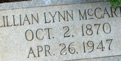 Lillian Lynn McCarty on Sysoon