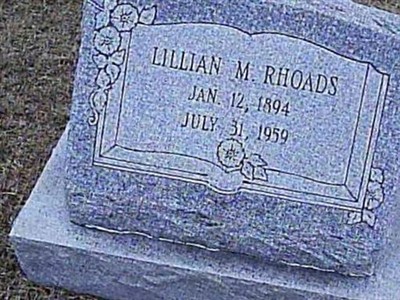 Lillian M Rhoads on Sysoon