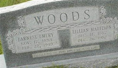 Lillian Mattison Woods on Sysoon