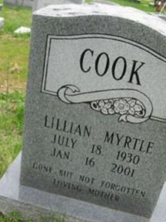 Lillian Myrtle Cook on Sysoon