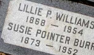 Lillian Pointer Williams on Sysoon