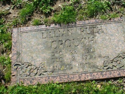 Lillian Ruth Crouch on Sysoon