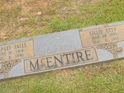 Lillie Etta McEntire on Sysoon
