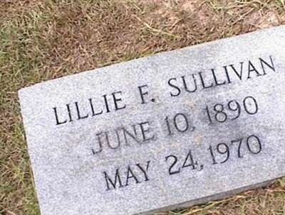 Lillie Fisackerly Sullivan on Sysoon