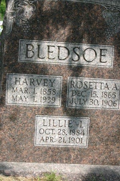 Lillie I Bledsoe on Sysoon