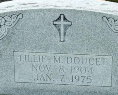 Lillie M. Doucet on Sysoon