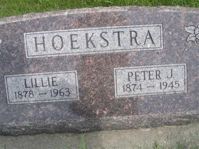 Lillie Pool Hoekstra on Sysoon