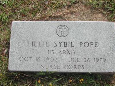 Lillie Sybil Pope on Sysoon