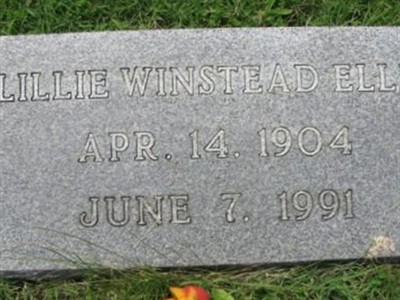 Lillie Winstead Ellis on Sysoon