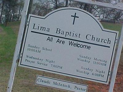 Lima Baptist Church Cemetery on Sysoon