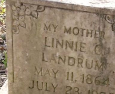 Linnie C Landrum on Sysoon