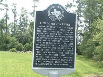 Linscomb Cemetery on Sysoon