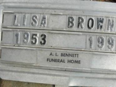 Lisa Brown on Sysoon
