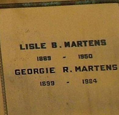 Lisle B Martens on Sysoon