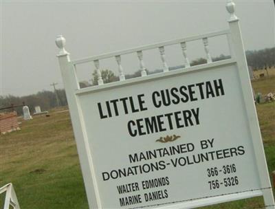 Little Cussetah Cemetery on Sysoon