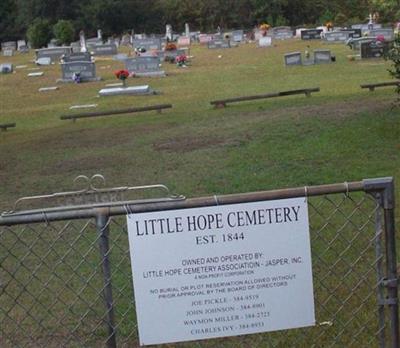 Little Hope Cemetery on Sysoon