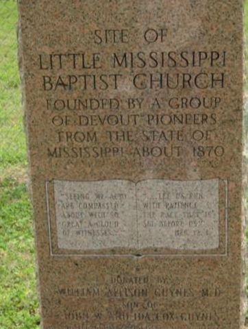 Little Mississippi Cemetery on Sysoon