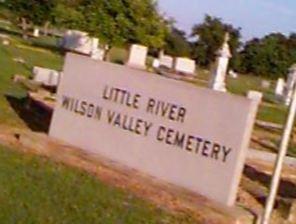 Little River-Wilson Valley Cemetery on Sysoon