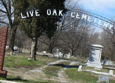 Live Oak Cemetery on Sysoon