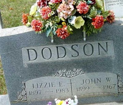 Lizzie E Atkins Dodson on Sysoon