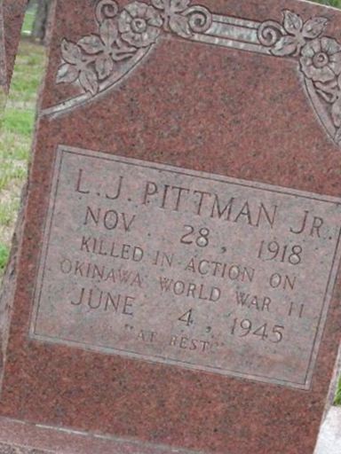 L. J. Pittman, Jr on Sysoon