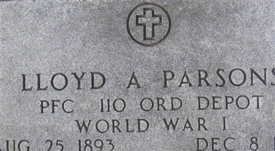 Lloyd A Parsons on Sysoon
