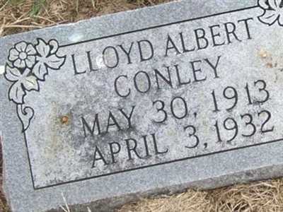 Lloyd Albert Conley on Sysoon